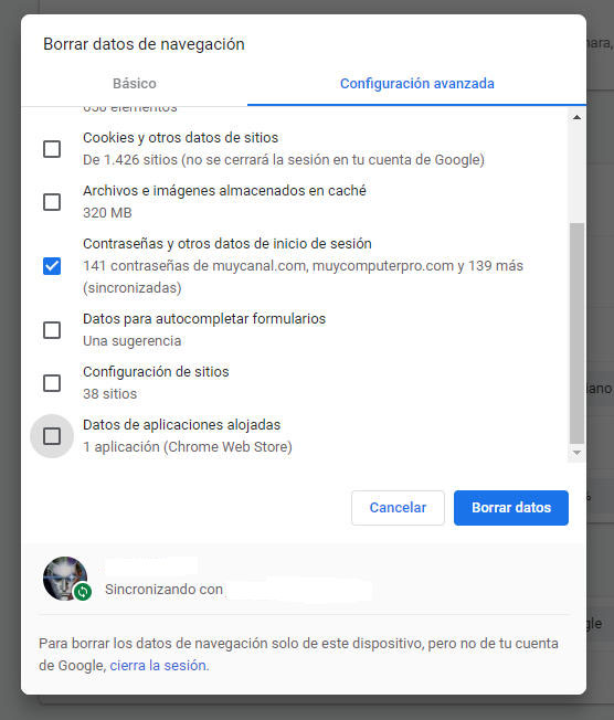 How to export and delete saved passwords in Chrome 44