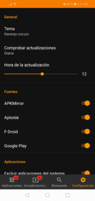 apkupdater update without play store
