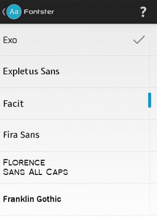 change android fonts