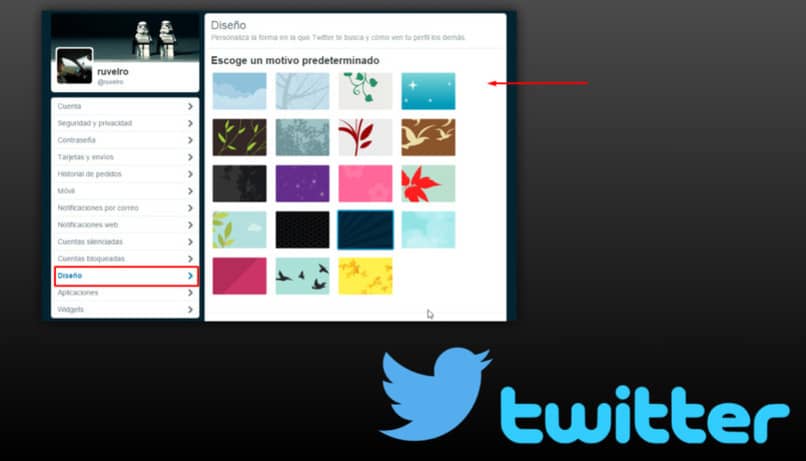 different twitter layouts to customize 