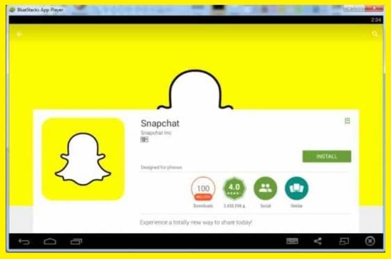 snapchat to download on the play store