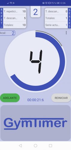 timer clock and exercise stopwatch 16