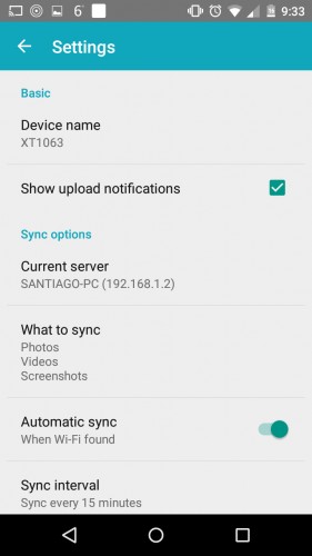 transfer files android pc automatically
