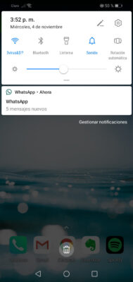 whatsapp blocked no messages