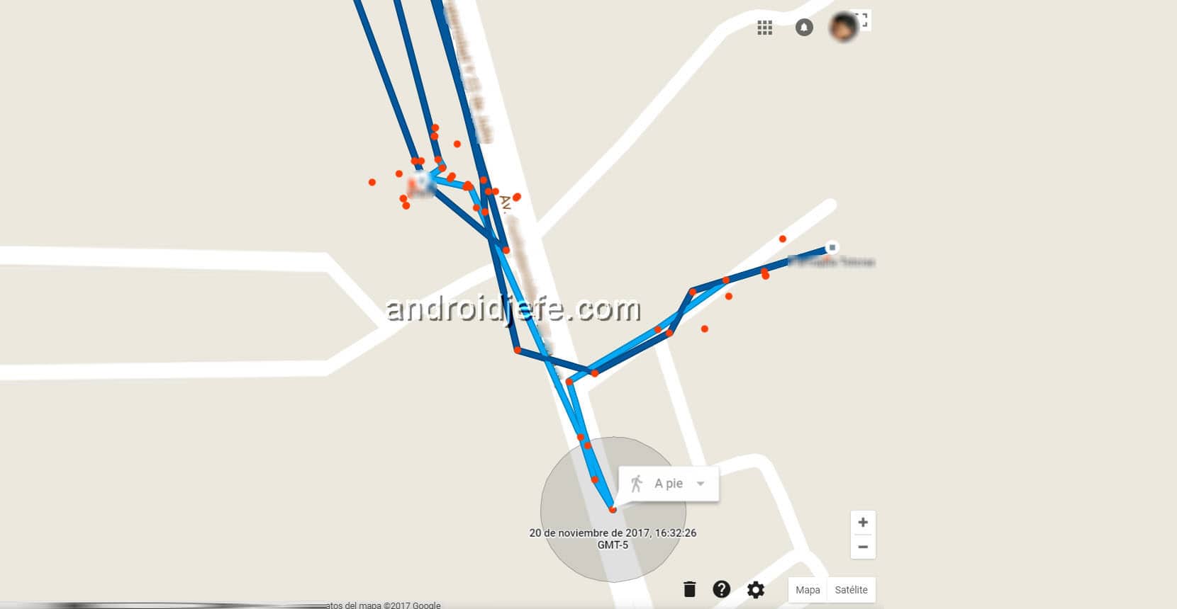 Cómo ver el historial de ubicaciones de tu celular en Google Maps