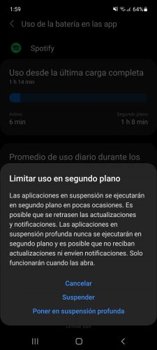suspend and put in deep suspension samsung galaxy android 11 one ui 31