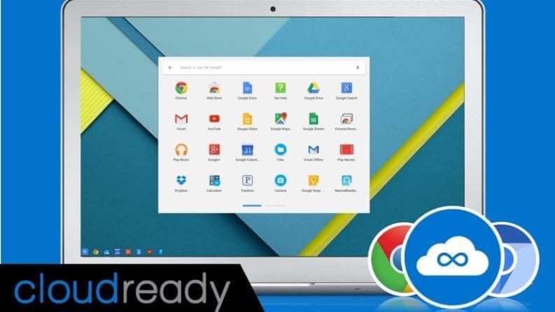 Cloudready Chrome OS installation