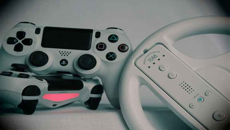 steering wheel and controls ps4 console