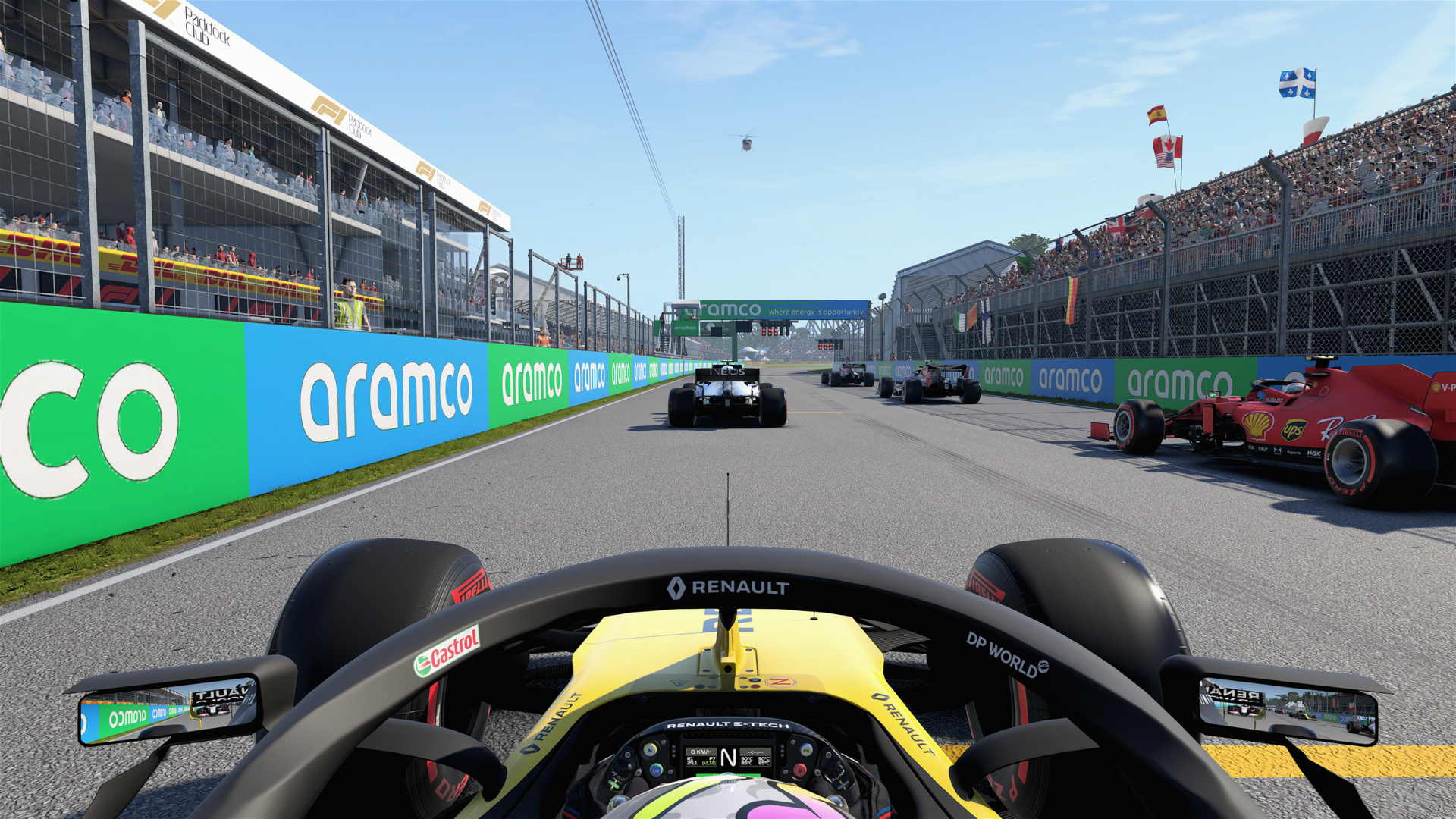 F1 2020 without SRT shadow