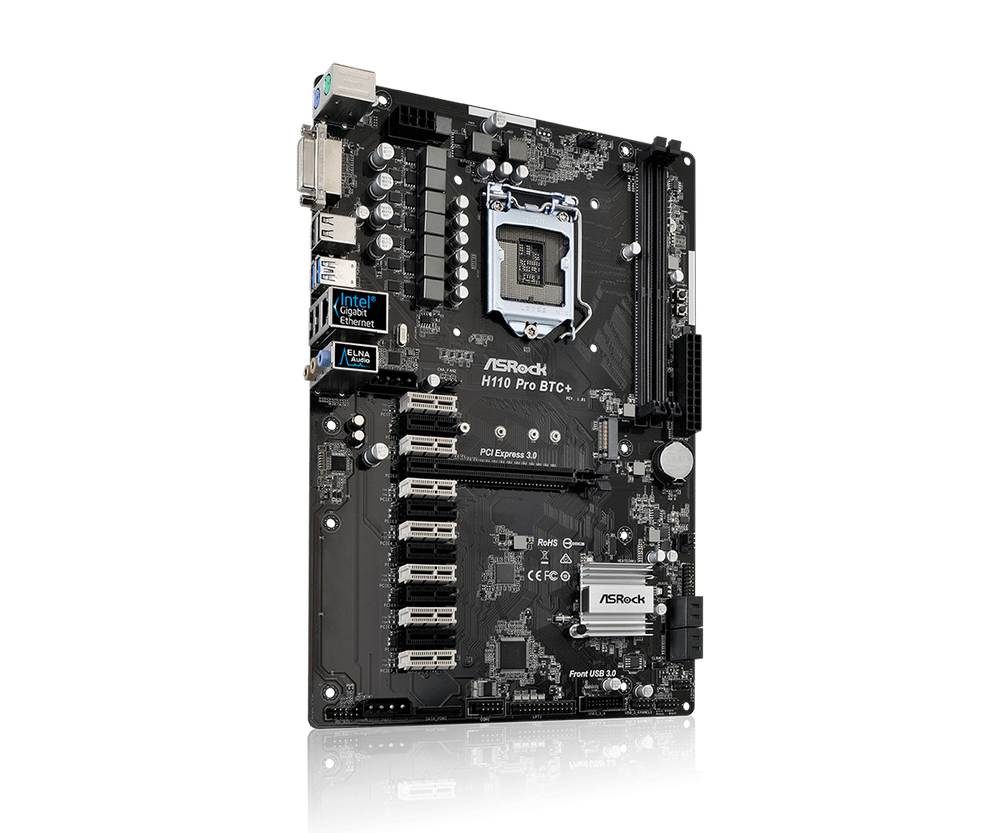 ASRock presents a motherboard that supports up to 13 graphics cards