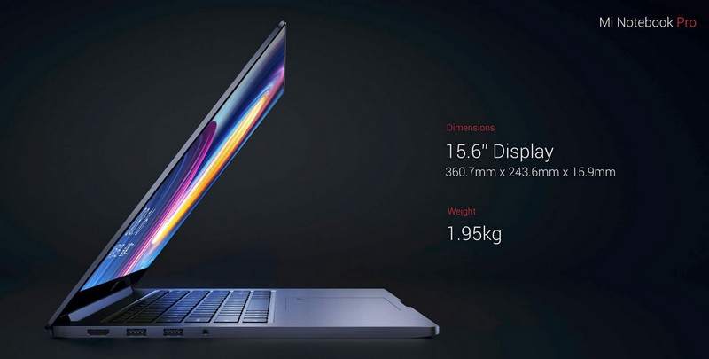 New laptops from Xiaomi