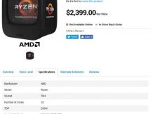 Ryzen Threadripper 2990X for Canadian $ 2,400