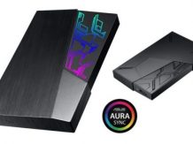 Asus introduces external drives with RGB backlight to its offer