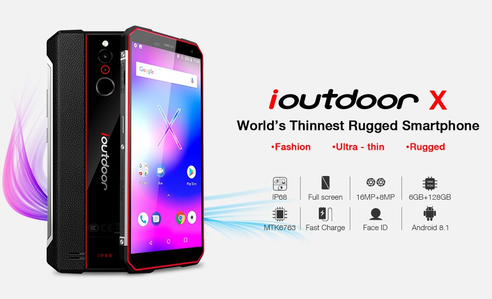 Ioutdoor will release the thinnest rugged smartphone on the market