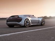 Audi presented the prototype of the PB18 e-tron car with three electric motors