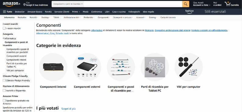 Amazon Pc Components