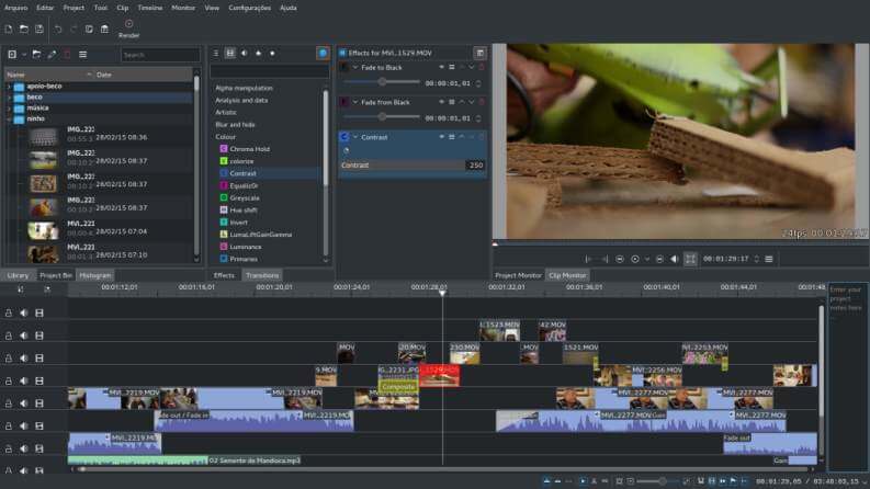 Video Editing Gratis KDEnlive