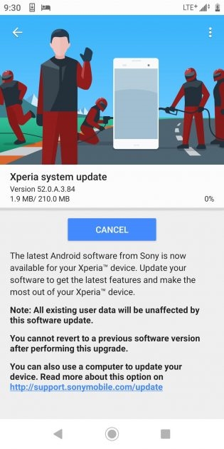 Sony Xperia XZ2 Premium, Xperia XZ2 Premium, android pie Xperia XZ2 Premium, android 9 Xperia XZ2 Premium, new android Xperia XZ2 Premium