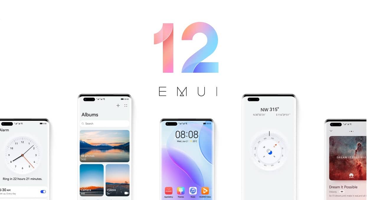 Huawei is not just focused on HarmonyOS.  This is EMUI 12