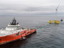 The world's largest floating offshore wind farm
