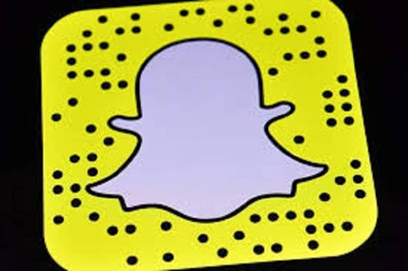 Icono de Snapchat en móvil