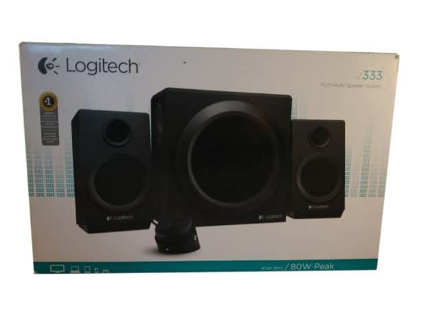 Logitech Z333 2.1 speaker system test