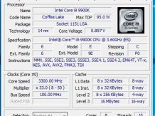 Test procesora Intel Core i9-9900K