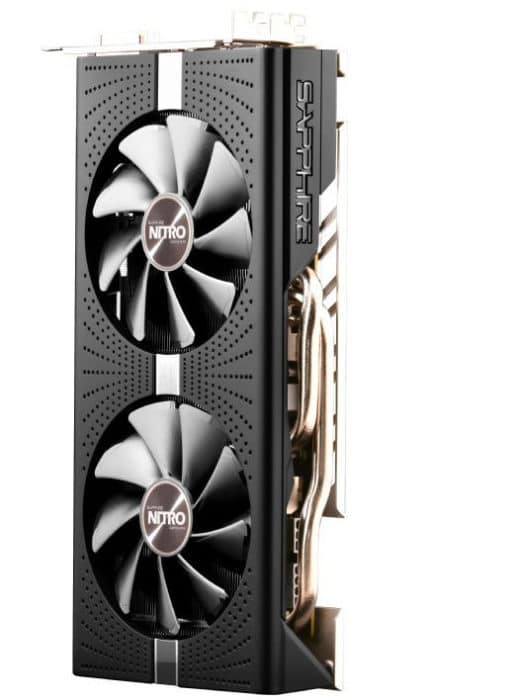 The Sapphire finishes with a special edition of the Radeon RX 590 Nitro + OC