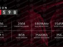 Ujawniono slajdy z premiery karty Radeon RX 590