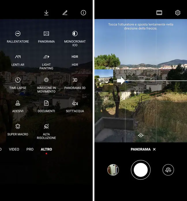 Android Panoramic Photo