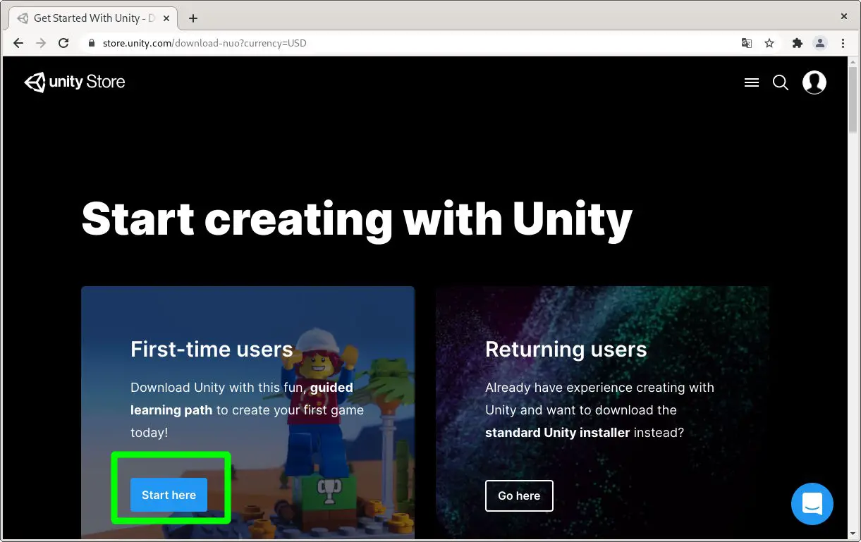 Getting started with the Unity editor for the first time