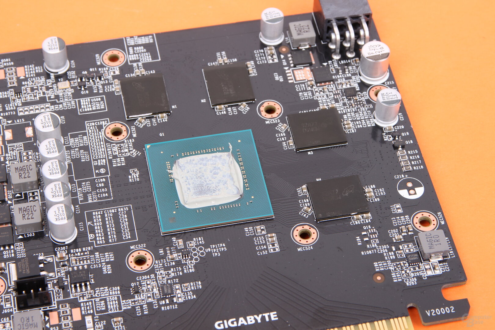 TU117 GPU and GDDR6 memory of the GeForce GTX 1650