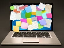 History of the Post-it sticky note.  How the office product of all time was created