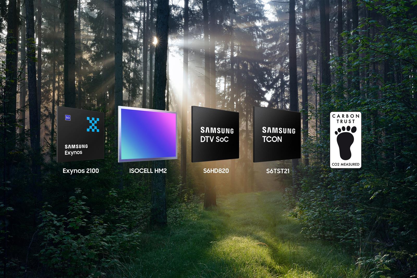 Samsung's first logic chips with Carbon Trust certificates.  What does it mean?