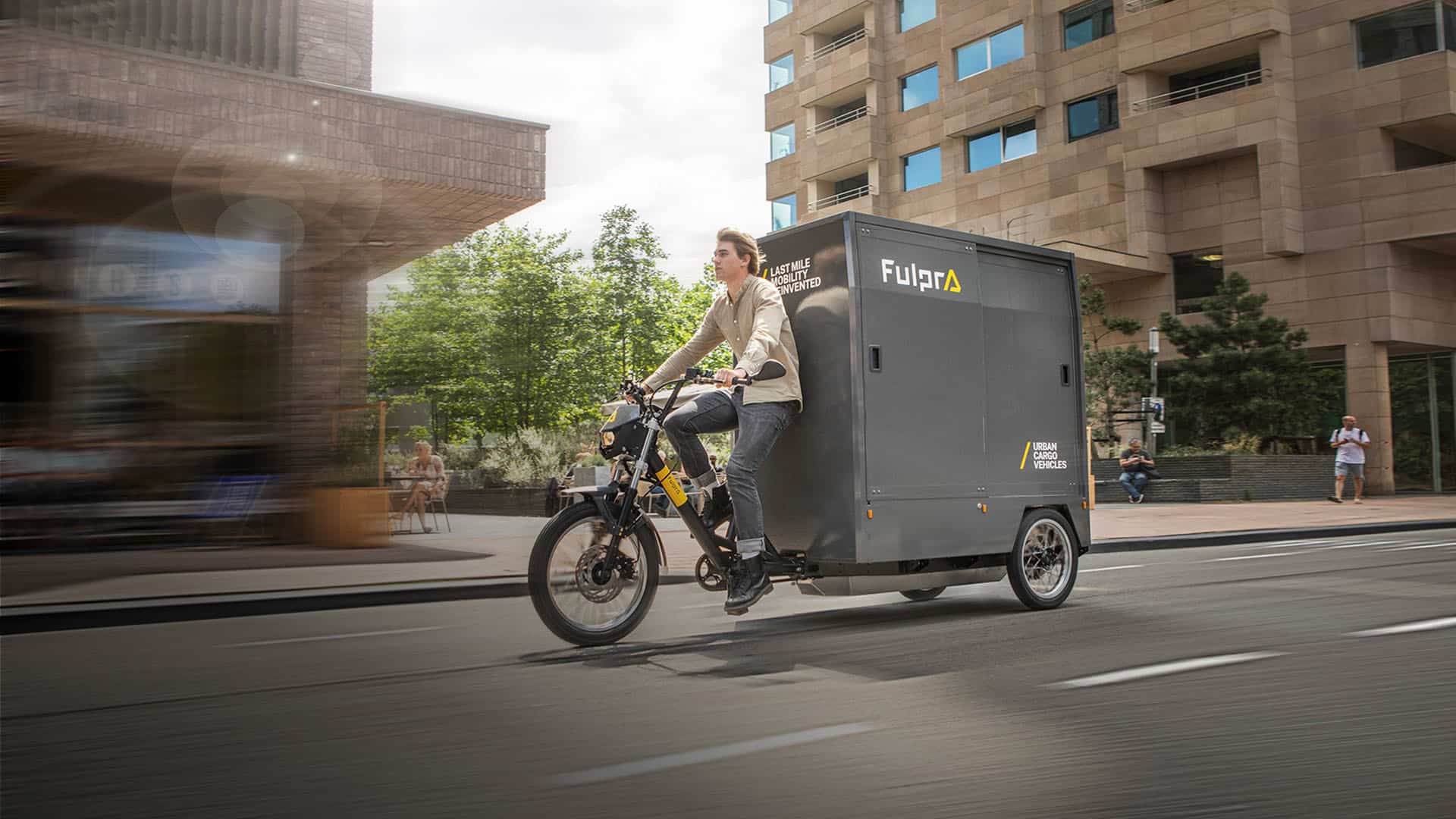 The Fulpra L1 electric cargo bike is a delivery equipment of a completely new class
