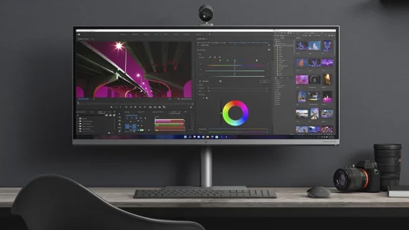 HP presents its All In One "Envy 34" with a 5K ultra-wide screen, a Core i9, and an RTX 3080 inside
