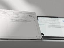 New E-Ink monitors for laptops and computers.  Electronic paper serves your eyes
