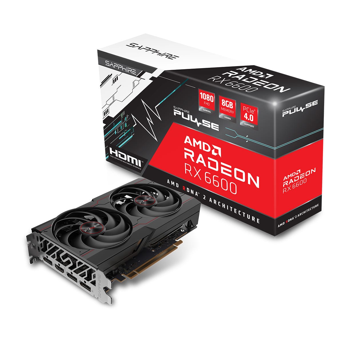 Sapphire Radeon RX 6600 Pulse sale offer.  This card should not appear