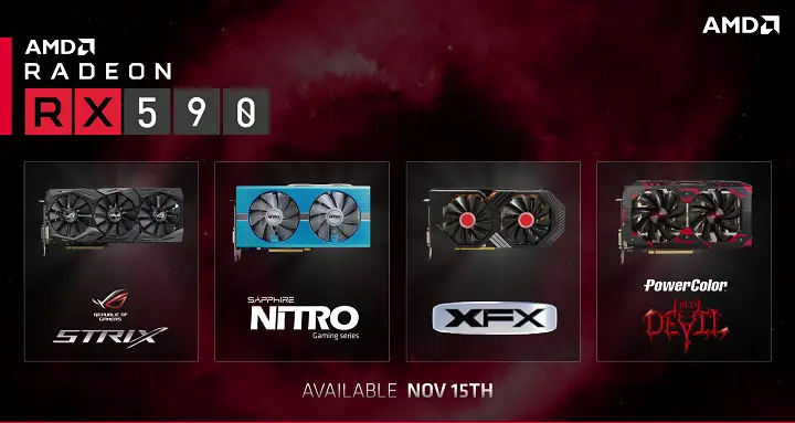 Rx 590 prices and models