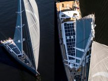 Baltic 146 PATH is a yacht with the largest system of solar panels