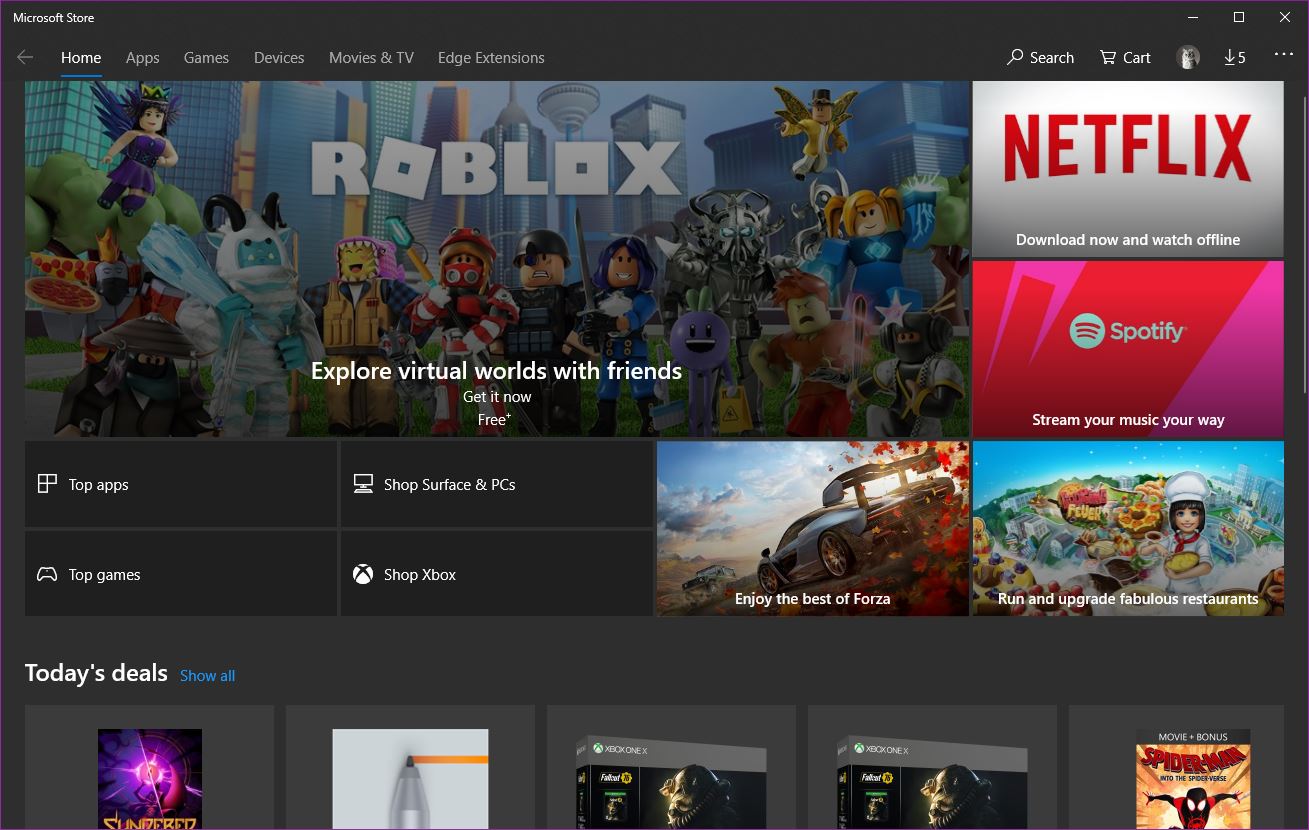 EPIC and Amazon are the first of many to hit the Microsoft Store
