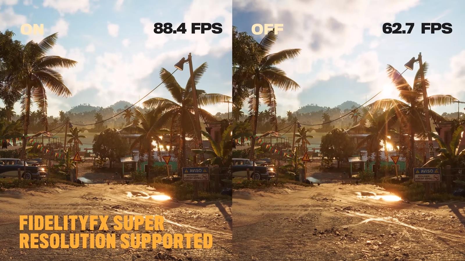 How does FSR improve Far Cry 6?  We know the liquidity increases thanks to the AMD feature