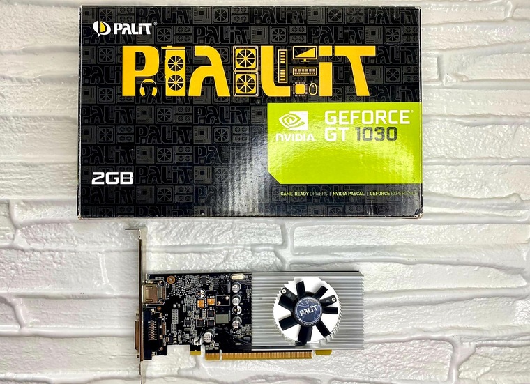 Обзор видеокарты Palit GeForce 1030