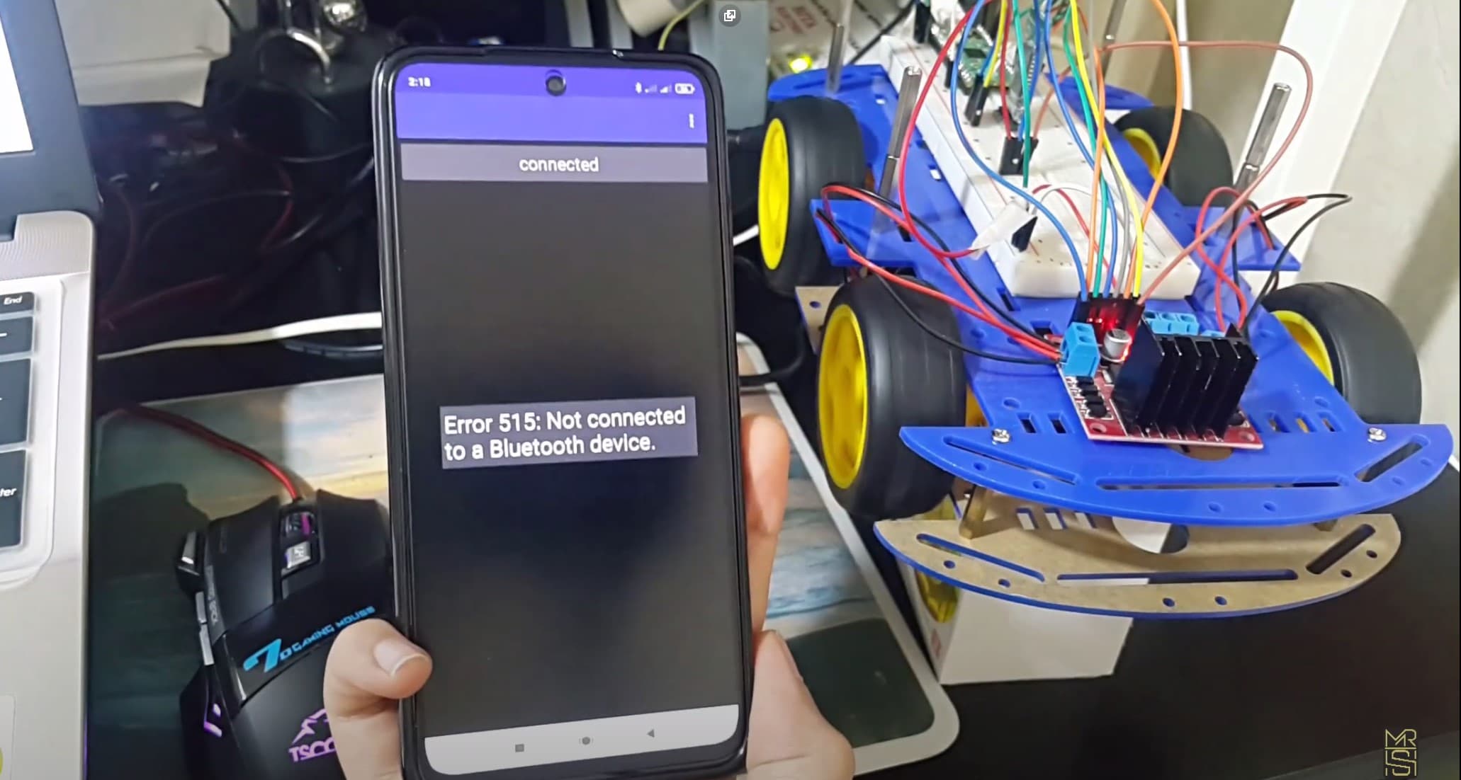 Smartphone accelerometer as a controller with the Raspberry Pi Pico