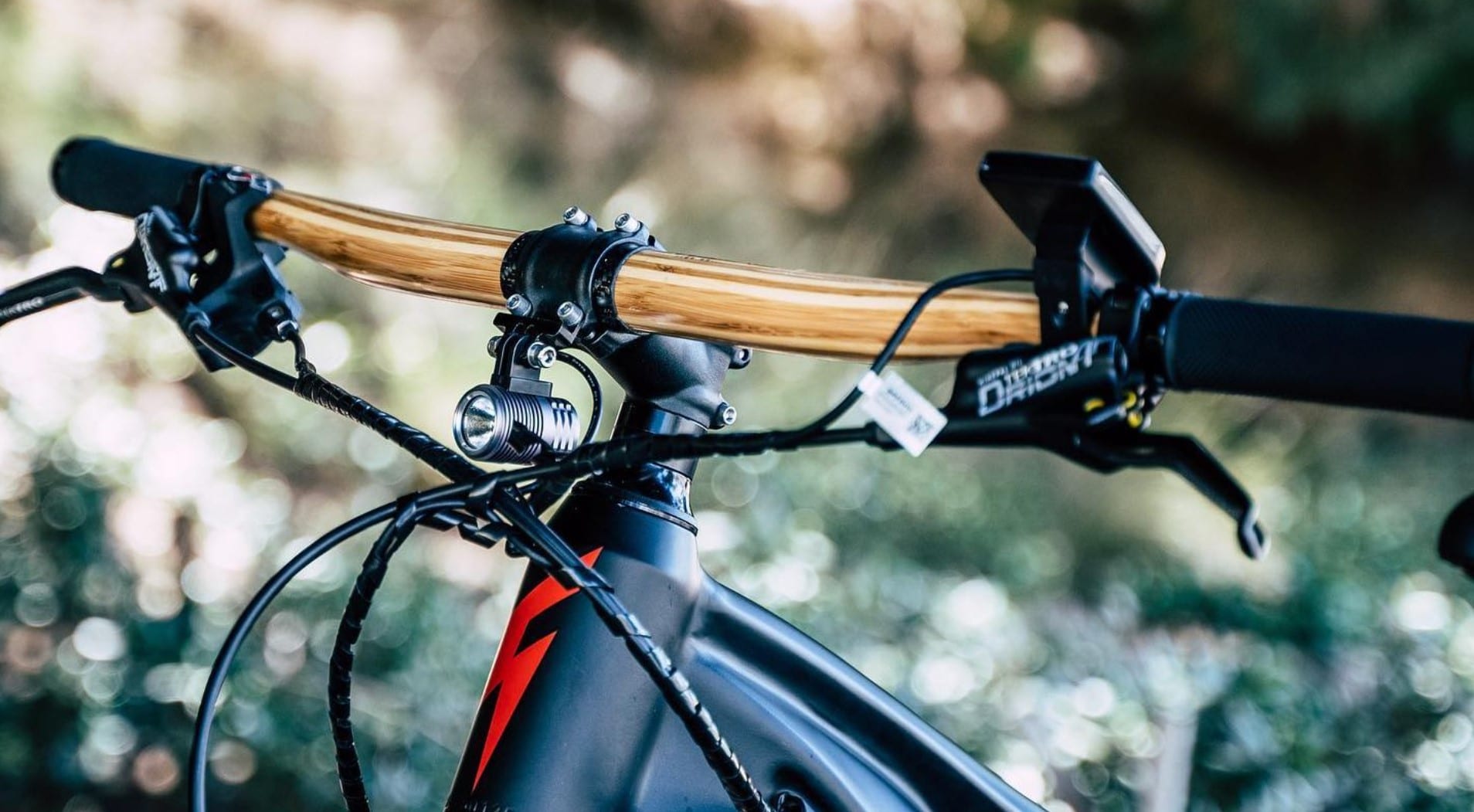 The Gump bamboo bicycle handlebar will give your hands a break