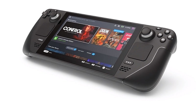 The Steam Deck can be used as a control for the PC via Remote Play