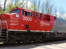 Wabtec has sold its first electric heavy freight locomotive with batteries