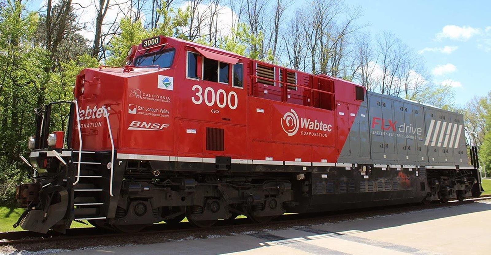 Wabtec has sold its first electric heavy freight locomotive with batteries