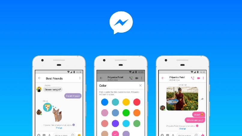 Customizing the color of Messenger