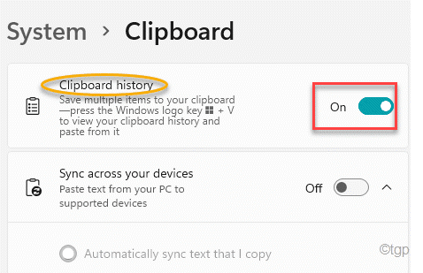 Clipboard history in minutes
